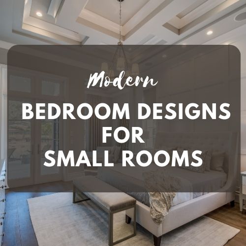 Modern bedroom designs for small rooms.